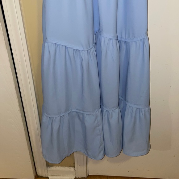 Dresses Perfect Baby Blue Boho Dress Poshmark